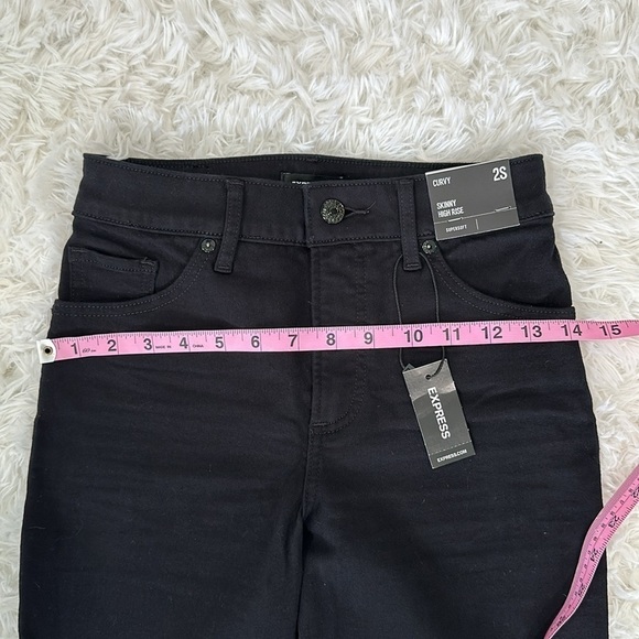 Express curvy skinny high rise jeans - Picture 2 of 4